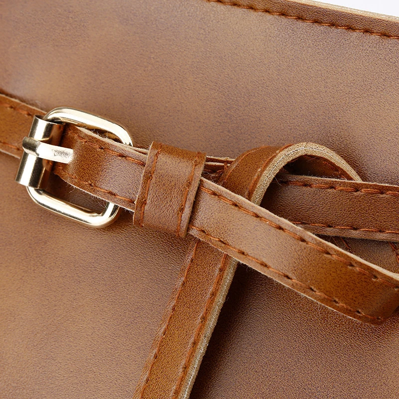 Fashion Women Bucket Bag Vintage Leather Small Messenger Bags High Quality Retro Shoulder Bag Simple Crossbody Bag Handbag
Fashion Women Bucket Bag Vintage Leather Small Messenger Bags High Quality Retro Shoulder Bag Simple Crossbody Bag Handbag