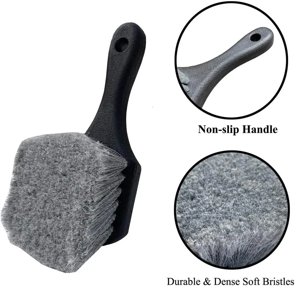 2pcs Wheel And Tire Brush Soft Bristle Car Wash Brush Plus Detailing Brush Cleans Dirty Tires
2pcs Wheel And Tire Brush Soft Bristle Car Wash Brush Plus Detailing Brush Cleans Dirty Tires
