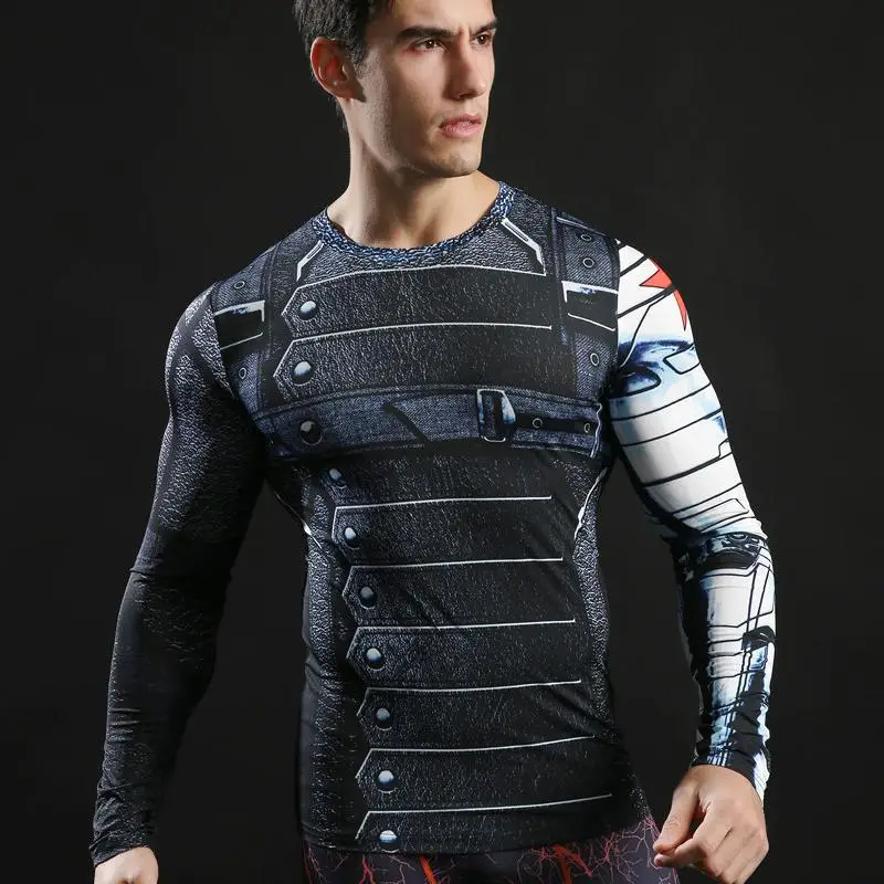 Winter Soldier Tshirts 3d Printed Long Sleeve Tops Men Compression Fitness Camiseta 2021 American Captain Tees 2017 ZOOTOP BEAR
Winter Soldier Tshirts 3d Printed Long Sleeve Tops Men Compression Fitness Camiseta 2021 American Captain Tees 2017 ZOOTOP BEAR