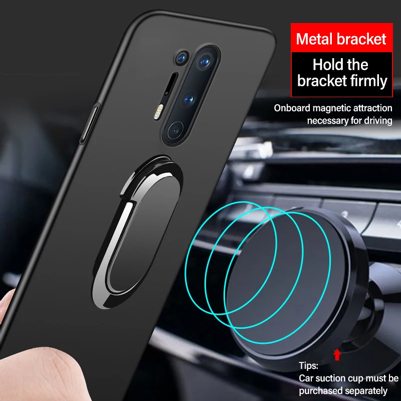 Ultra-thin Magnetic Holder Hard Matte PC Phone Case For Oneplus 9 9R 8 8Pro 7T 7 Pro 6 5 T NODR Metal Ring Bracket Frosted Cover
Ultra-thin Magnetic Holder Hard Matte PC Phone Case For Oneplus 9 9R 8 8Pro 7T 7 Pro 6 5 T NODR Metal Ring Bracket Frosted Cover