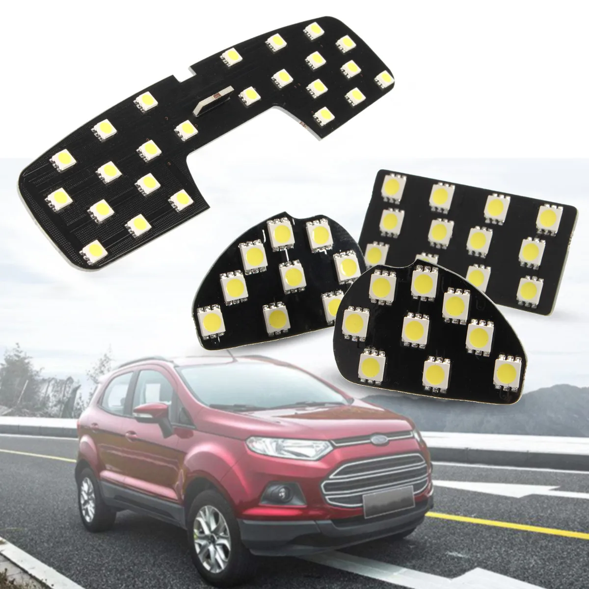 12V LED Car Interior Light Dome Lamp LED Reading Lamp White Map Lights for Ford Ecosport / for Focus 2 MK2 2007-2014
12V LED Car Interior Light Dome Lamp LED Reading Lamp White Map Lights for Ford Ecosport / for Focus 2 MK2 2007-2014