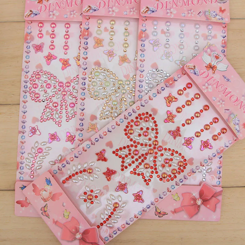 5 Styles Acrylic Crystal Stickers Children Toys Sticker Decal Mobile PC Diamond Rhinestone Self Adhesive Scrapbooking Stickers
5 Styles Acrylic Crystal Stickers Children Toys Sticker Decal Mobile PC Diamond Rhinestone Self Adhesive Scrapbooking Stickers