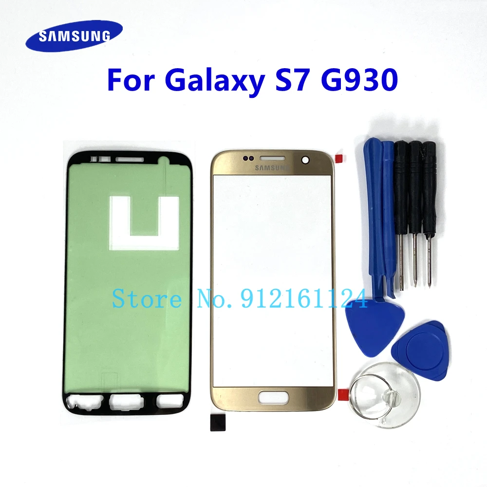 Комплекты для ремонта стекла переднего экрана SAMSUNG Galaxy S7 G930 G930F G930FD сенсорный
