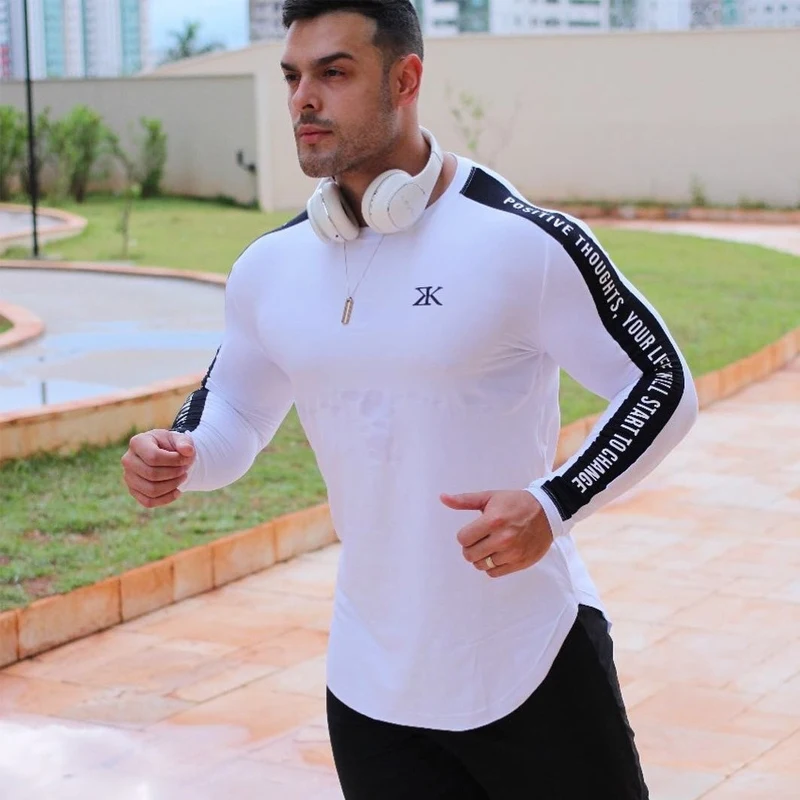 New casual men's outdoor running exercise fitness sportswear men's long-sleeved T-shirt tops streetwear fashion men's clothing
New casual men's outdoor running exercise fitness sportswear men's long-sleeved T-shirt tops streetwear fashion men's clothing