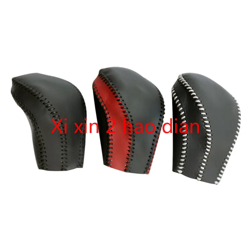 For Toyota Crown 15-19 leather hand-stitched gear cover to protect the original leather car decoration 
For Toyota Crown 15-19 leather hand-stitched gear cover to protect the original leather car decoration