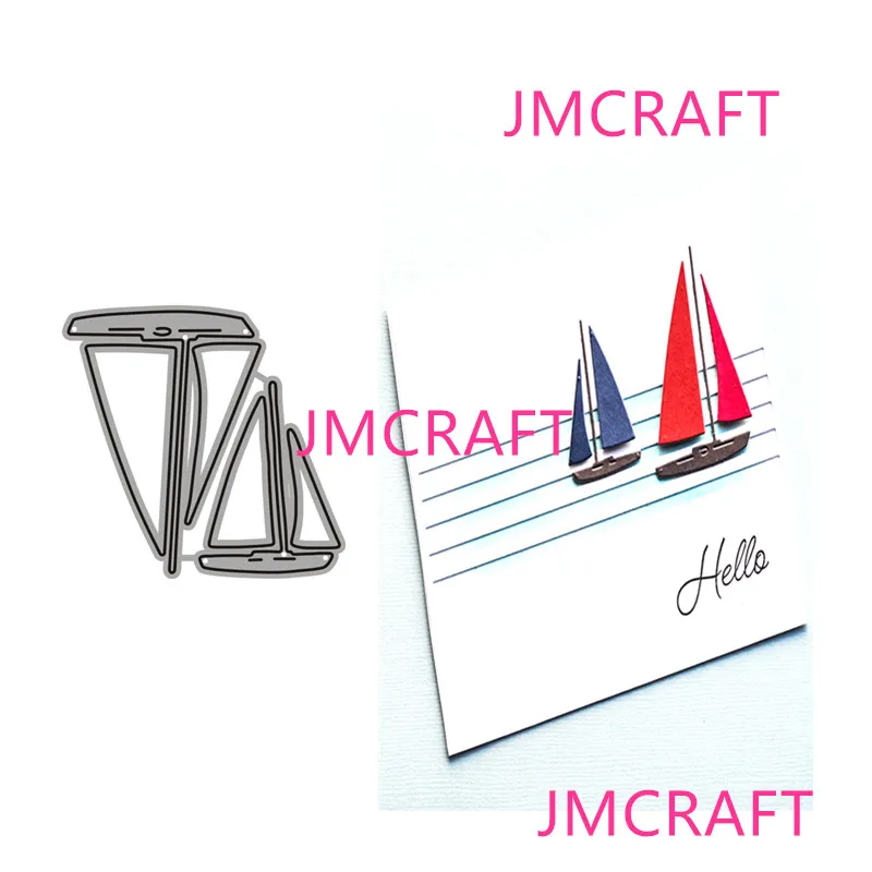 JMCRAFT 2021 New Beautiful Sailboat Metal Cutting Die For Scrapbooking Practice Hands-on DIY Album Card Handmade Tool
JMCRAFT 2021 New Beautiful Sailboat Metal Cutting Die For Scrapbooking Practice Hands-on DIY Album Card Handmade Tool