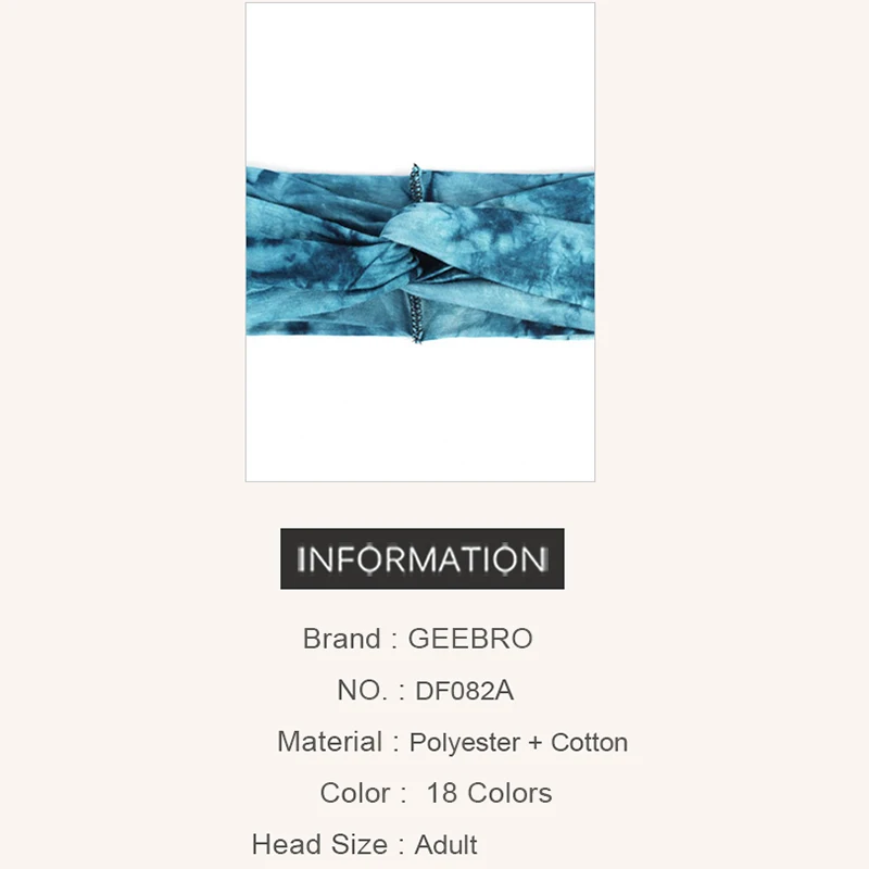 Sweat Tie-dye Headband Elastic Hair Bands Headwear Non-slip Hair Tie Head Bands Sports women ladies Headdress Hair Accessories
Sweat Tie-dye Headband Elastic Hair Bands Headwear Non-slip Hair Tie Head Bands Sports women ladies Headdress Hair Accessories