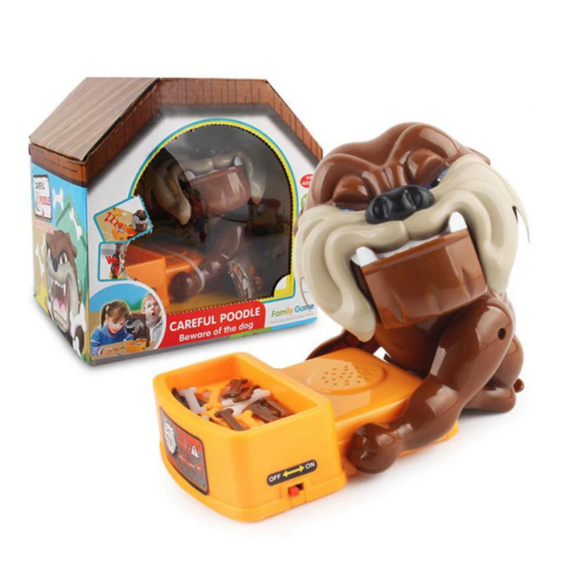 1pc Hot Creative Tricky Novelty Toys Beware of the Bad Dog Pressing Bones Table Games Biting Toys Parents Family Party Games
1pc Hot Creative Tricky Novelty Toys Beware of the Bad Dog Pressing Bones Table Games Biting Toys Parents Family Party Games