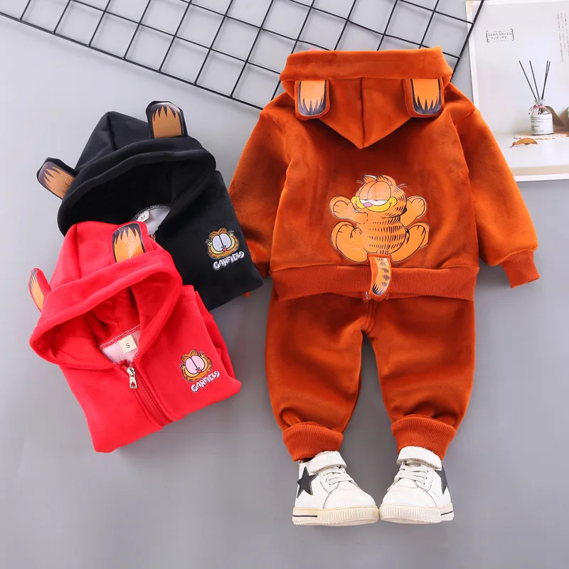 Autumn Winter Children Clothing Sets Boys Girls Warm Suit Baby Tracksuits Kids Cartoon Tiger Hoodies Jacket + Pants 2pcs Sets
Autumn Winter Children Clothing Sets Boys Girls Warm Suit Baby Tracksuits Kids Cartoon Tiger Hoodies Jacket + Pants 2pcs Sets