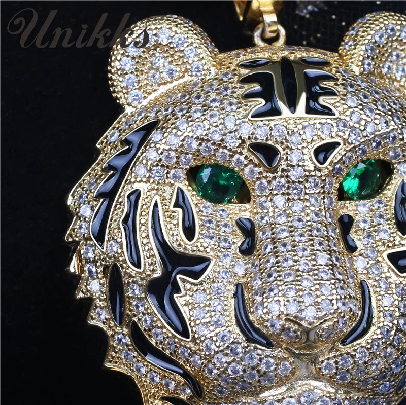Full diamond necklace male tide net red tiger head simple personality temperament clavicle chain
Full diamond necklace male tide net red tiger head simple personality temperament clavicle chain