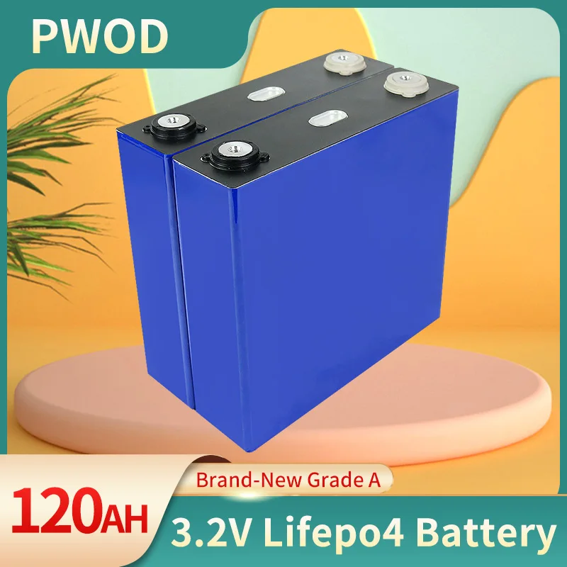 PWOD 4-48PCS New 120AH 3.2V DIY Lifepo4 Cell Grade A Rechargeable Battery Not 200ah For Electric Inverter vehicle EU US TAX FREE
PWOD 4-48PCS New 120AH 3.2V DIY Lifepo4 Cell Grade A Rechargeable Battery Not 200ah For Electric Inverter vehicle EU US TAX FREE