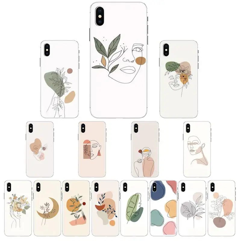 YNDFCNB Art Line Drawin Phone Case For iphone 13 X XS MAX 6 6s 7 7plus 8 8Plus 5 5S se 2020 XR 12 11 pro max case
YNDFCNB Art Line Drawin Phone Case For iphone 13 X XS MAX 6 6s 7 7plus 8 8Plus 5 5S se 2020 XR 12 11 pro max case
