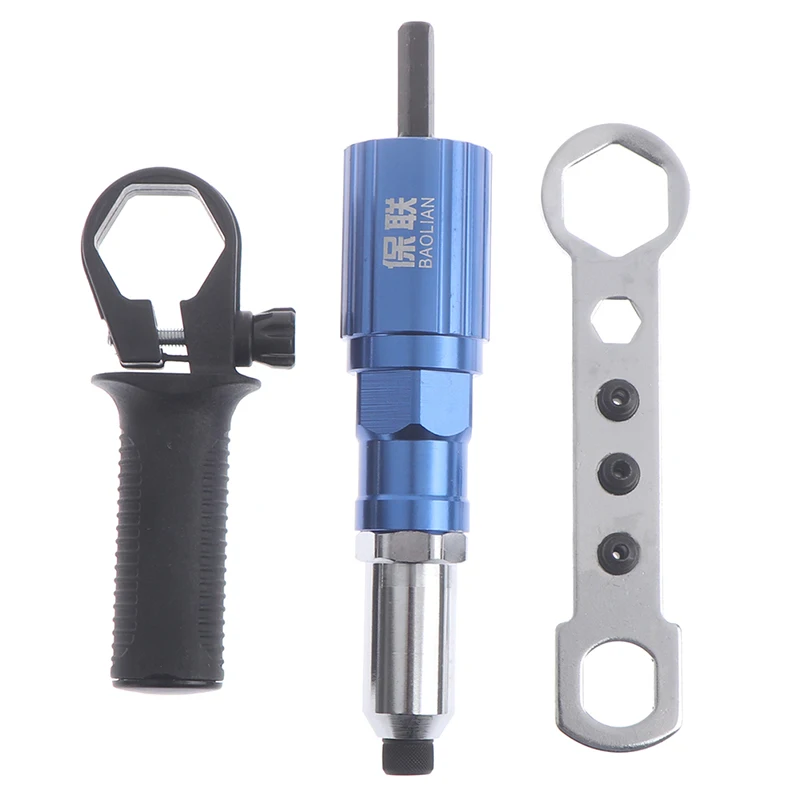 Electric Rivet Gun Rivet Nut Gun Drill Adapter Cordless Insert Nut Pull Tool 1 Set
Electric Rivet Gun Rivet Nut Gun Drill Adapter Cordless Insert Nut Pull Tool 1 Set