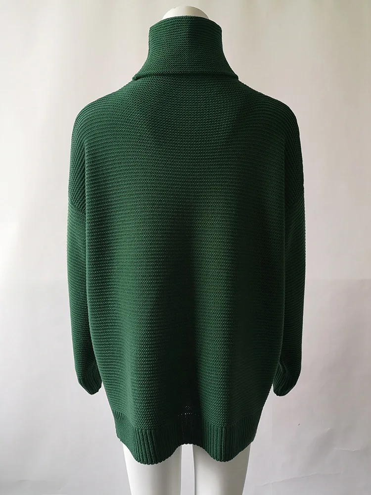 Women Turtleneck Sweaters Autumn Winter 2020 Pullover Thick Jumpers European Casual Warm Sweaters Female Oversized Sweater
Women Turtleneck Sweaters Autumn Winter 2020 Pullover Thick Jumpers European Casual Warm Sweaters Female Oversized Sweater