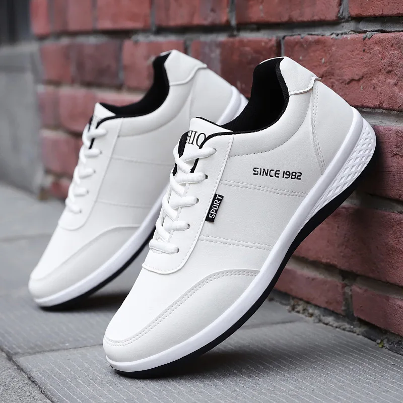 2021 Runway mens leather sneakers white school student shoes boys casual wedges sneakers man tenis
2021 Runway mens leather sneakers white school student shoes boys casual wedges sneakers man tenis