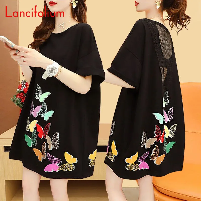 Tees Short Sleeve Butterfly Back Lace Patchwork Sheer Hollow Out Oversized Y2k Korean Cottagecore T Shirt Tops Summer Women 2021
Tees Short Sleeve Butterfly Back Lace Patchwork Sheer Hollow Out Oversized Y2k Korean Cottagecore T Shirt Tops Summer Women 2021