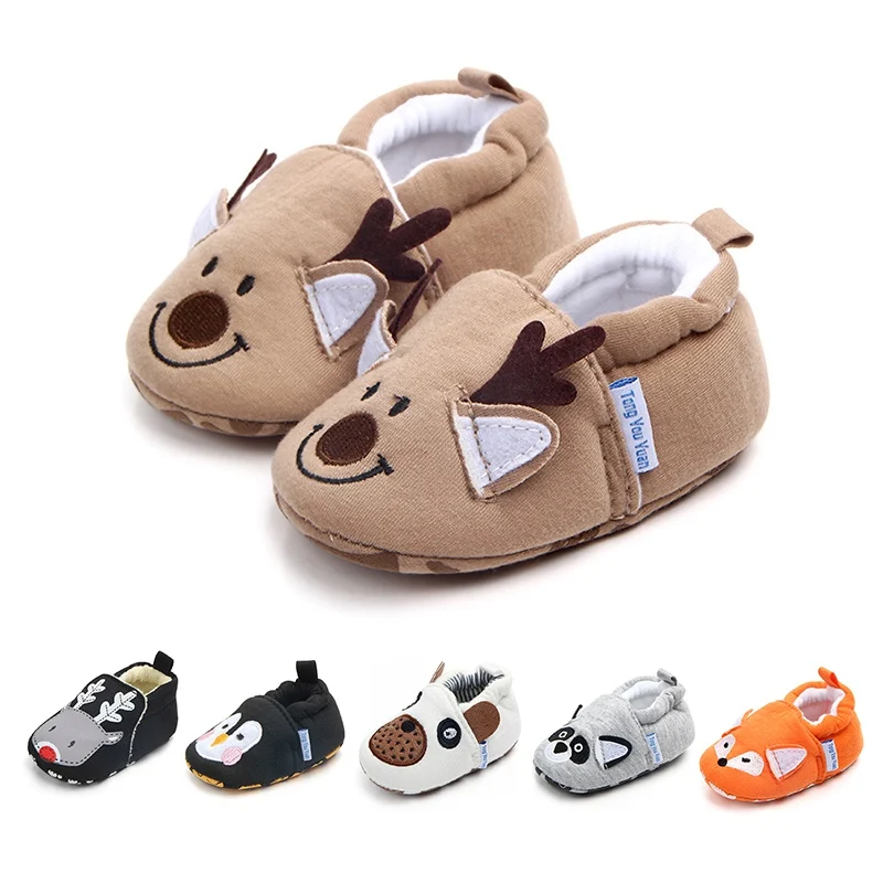 Newborn Baby Cotton Shoes Kids Home Slippers Boys And Girls Baby Cute Elk Bear Cartoon Soft Bottom Shoes Warm Indoor Shoes Hot
Newborn Baby Cotton Shoes Kids Home Slippers Boys And Girls Baby Cute Elk Bear Cartoon Soft Bottom Shoes Warm Indoor Shoes Hot