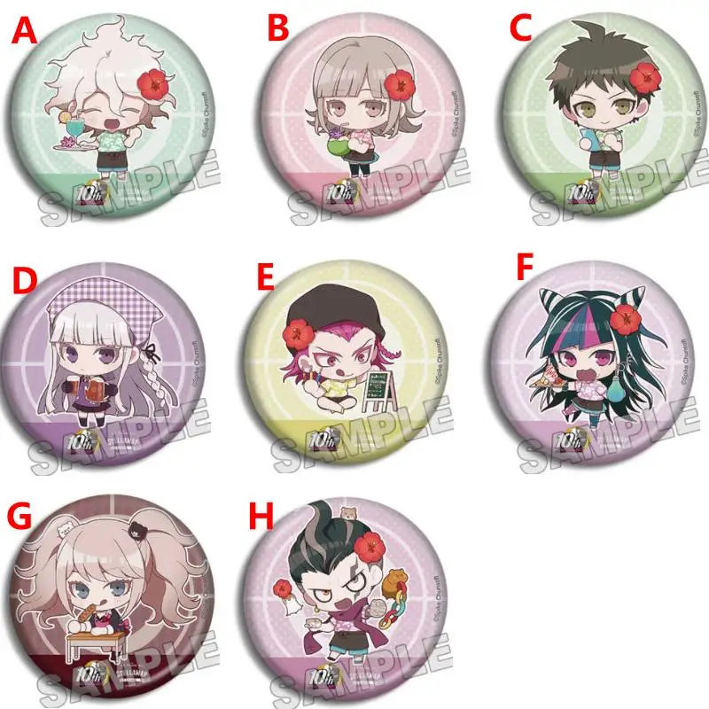 8pcs Anime Badge Danganronpa komaeda nagito Mioda Ibuki Pin Brooch Button 
8pcs Anime Badge Danganronpa komaeda nagito Mioda Ibuki Pin Brooch Button
