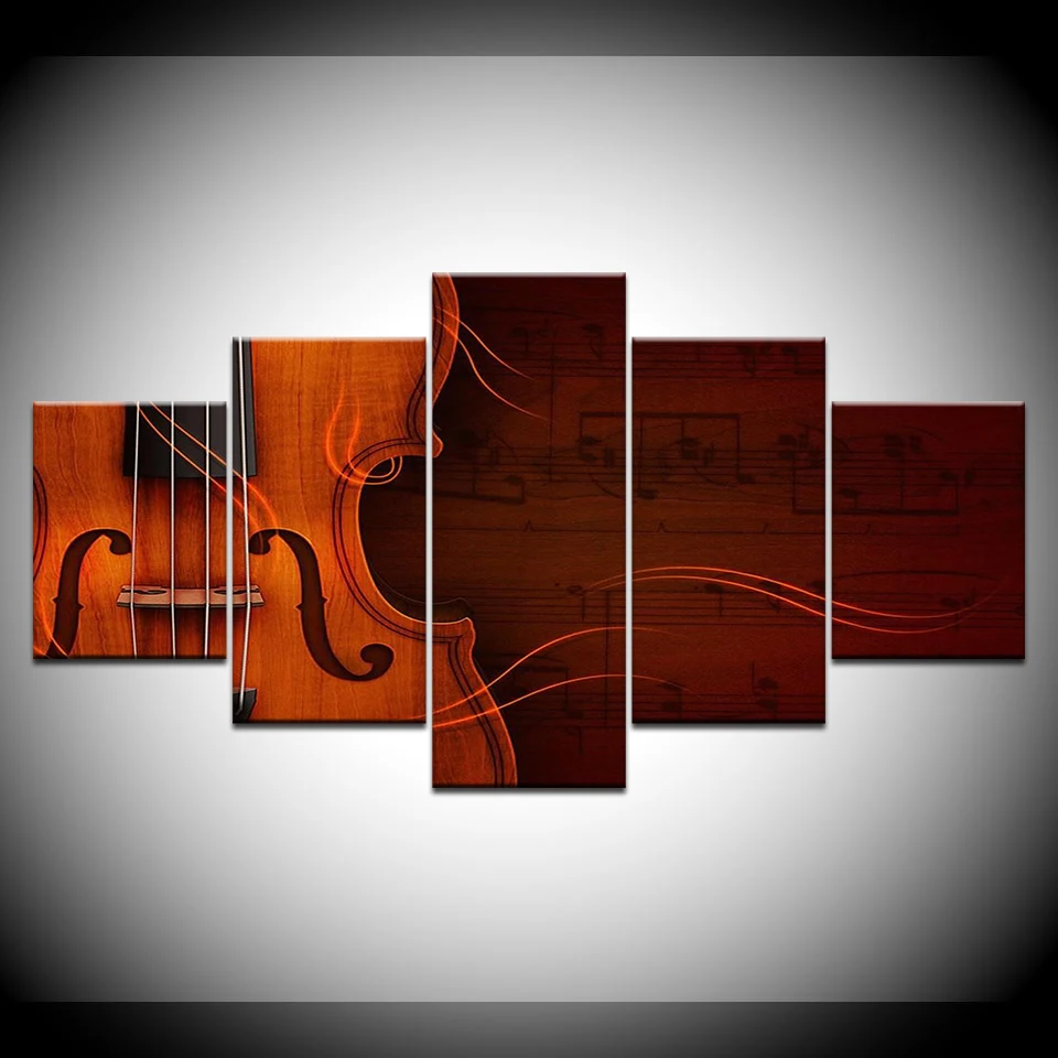 Pictures Canvas Posters Modular Wall Art HD Printing 5 Pieces Classical Violin Framework Decoration Living Room Modern Paintings
Pictures Canvas Posters Modular Wall Art HD Printing 5 Pieces Classical Violin Framework Decoration Living Room Modern Paintings