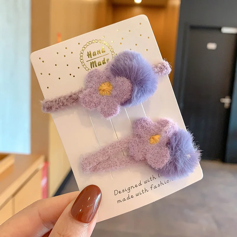 2Pcs Children's Hairpin Baby Bb Clip Cute Flower Hair Rope Hair Pin Girl Kids Hair Accessories Set Barrettes Hair Styling Tool 
2Pcs Children's Hairpin Baby Bb Clip Cute Flower Hair Rope Hair Pin Girl Kids Hair Accessories Set Barrettes Hair Styling Tool