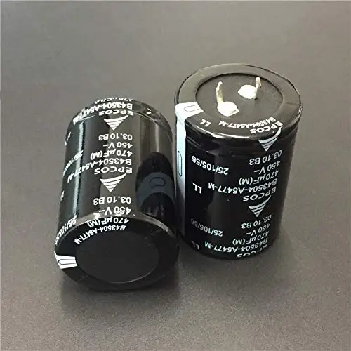 10 Uds 470 мкФ 450V EPCOS B43504 серия 35x50 мм 450V470uF baja ESR larga vida PSU конденсатор электролитический