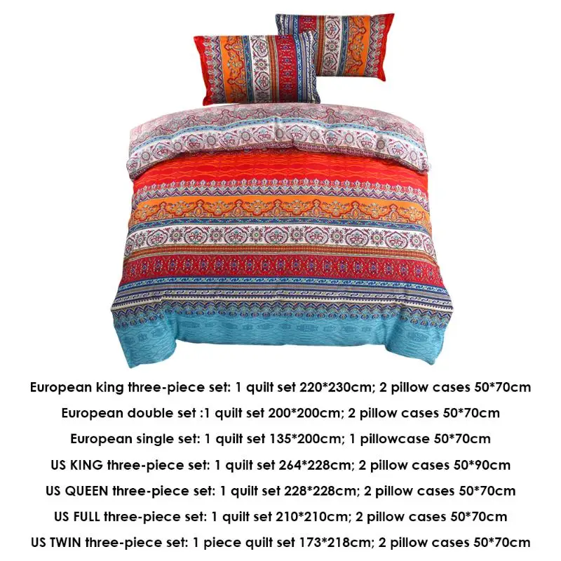 Environmental Protection Ethnic Style Mandala Printing Polyester Fiber Comforter Bedding Set Quilt Duvet Cover Pillowcase
Environmental Protection Ethnic Style Mandala Printing Polyester Fiber Comforter Bedding Set Quilt Duvet Cover Pillowcase