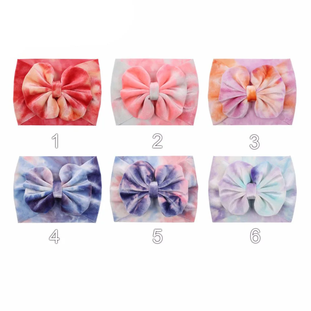 10 pcs/lot,5'' Fashion Tie Die Velvet Bow Headband Big Bows Turban for Girls Elastic Hair Band New Arrival Head Wrap Accessories
10 pcs/lot,5'' Fashion Tie Die Velvet Bow Headband Big Bows Turban for Girls Elastic Hair Band New Arrival Head Wrap Accessories