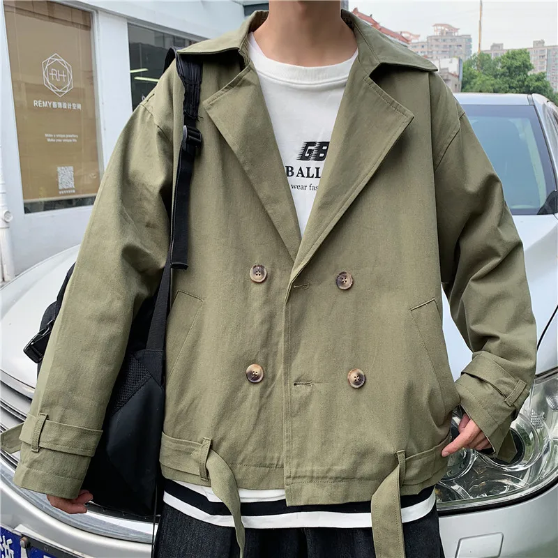 Spring And Autumn Jacket Men's Korean Fashion Loose Casual Jacket Men's Harajuku Streetwear Bomber Jacket Men's Tooling Jacket
Spring And Autumn Jacket Men's Korean Fashion Loose Casual Jacket Men's Harajuku Streetwear Bomber Jacket Men's Tooling Jacket