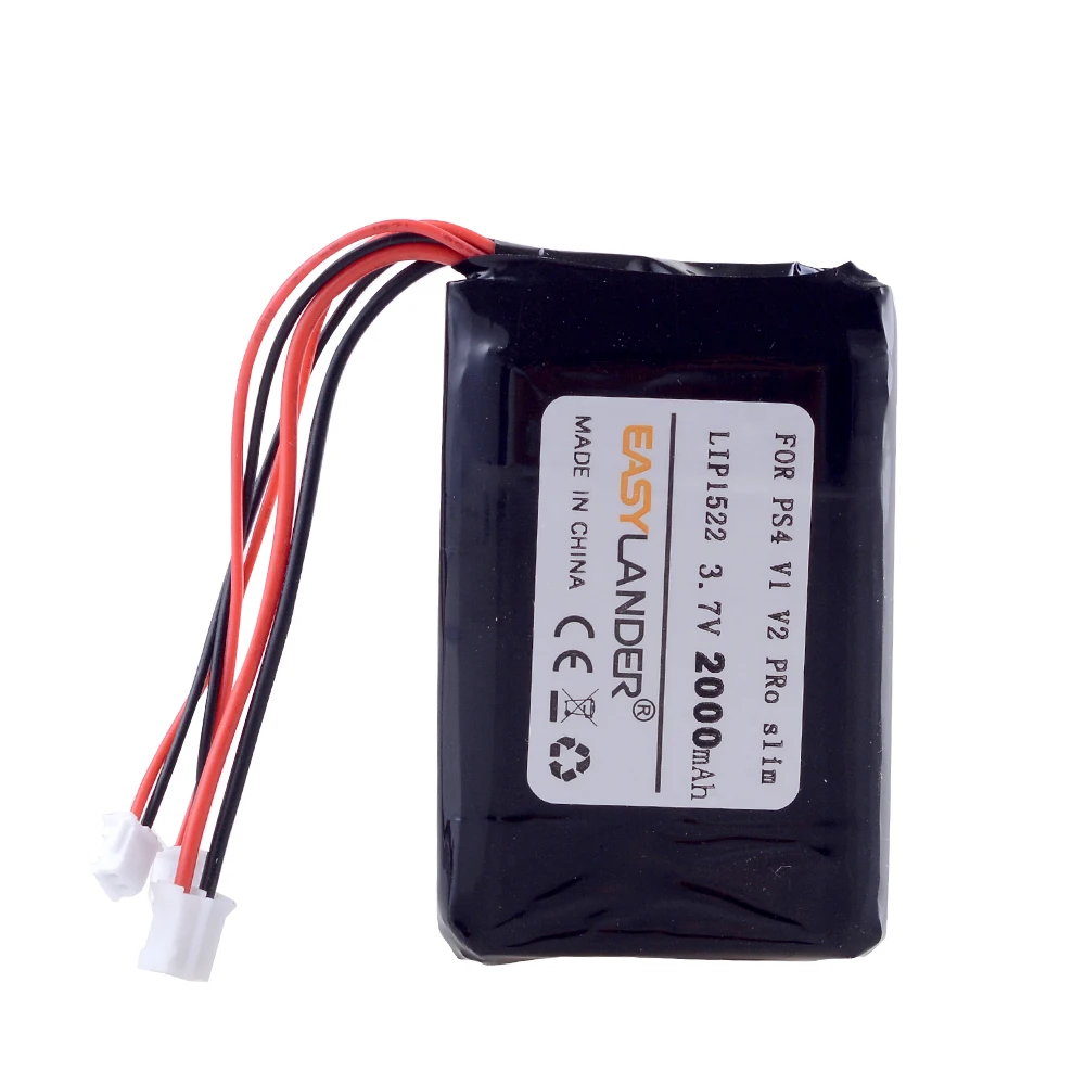 2000mAh Battery For SONY Wireless Controller Playstation GamePad 4x PS4 V1 V2 PS4 PRo slim LIP1522 CHU-ZCT1H ZCT1E ZCT2 ZCT2U
2000mAh Battery For SONY Wireless Controller Playstation GamePad 4x PS4 V1 V2 PS4 PRo slim LIP1522 CHU-ZCT1H ZCT1E ZCT2 ZCT2U
