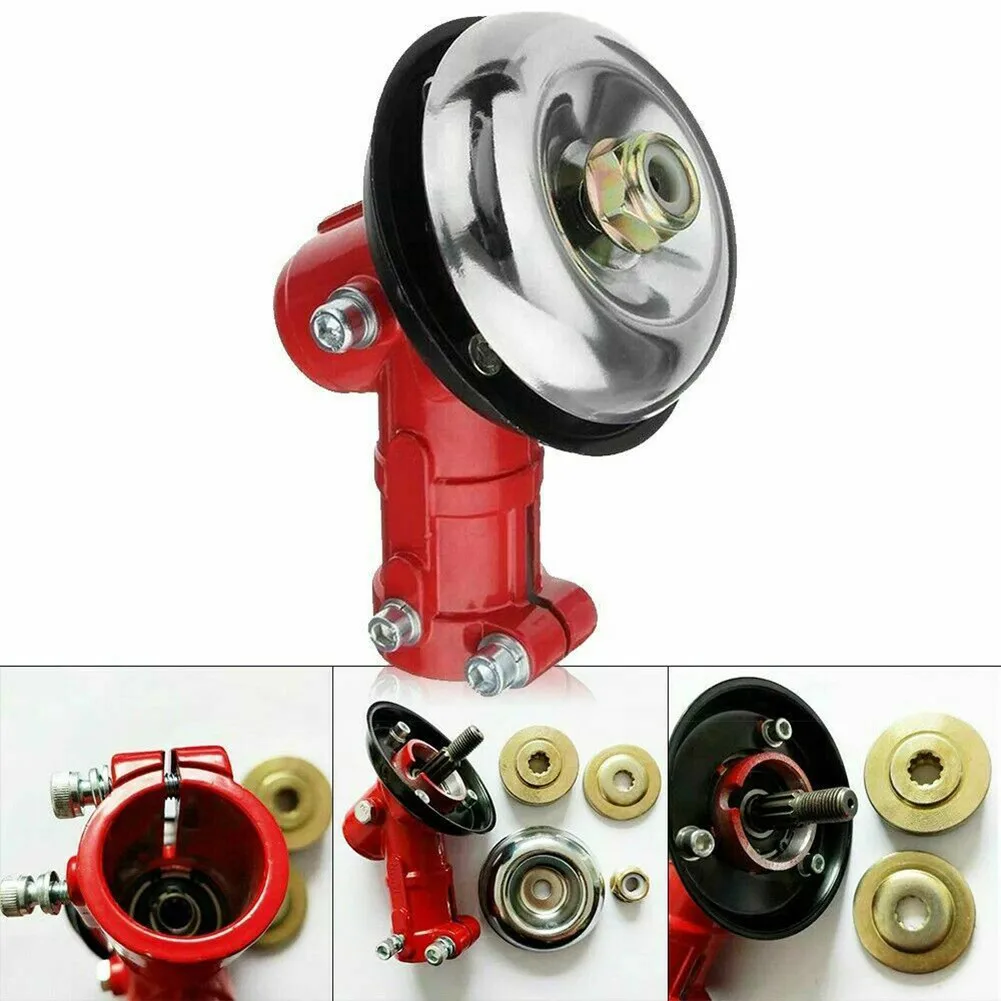 Universal Metal Gearhead Gearbox For Strimmer Trimmer Brush Cutter 26mm 9 Teeth Aluminum Alloy & Steel Trimmer Gear Head Red
Universal Metal Gearhead Gearbox For Strimmer Trimmer Brush Cutter 26mm 9 Teeth Aluminum Alloy & Steel Trimmer Gear Head Red
