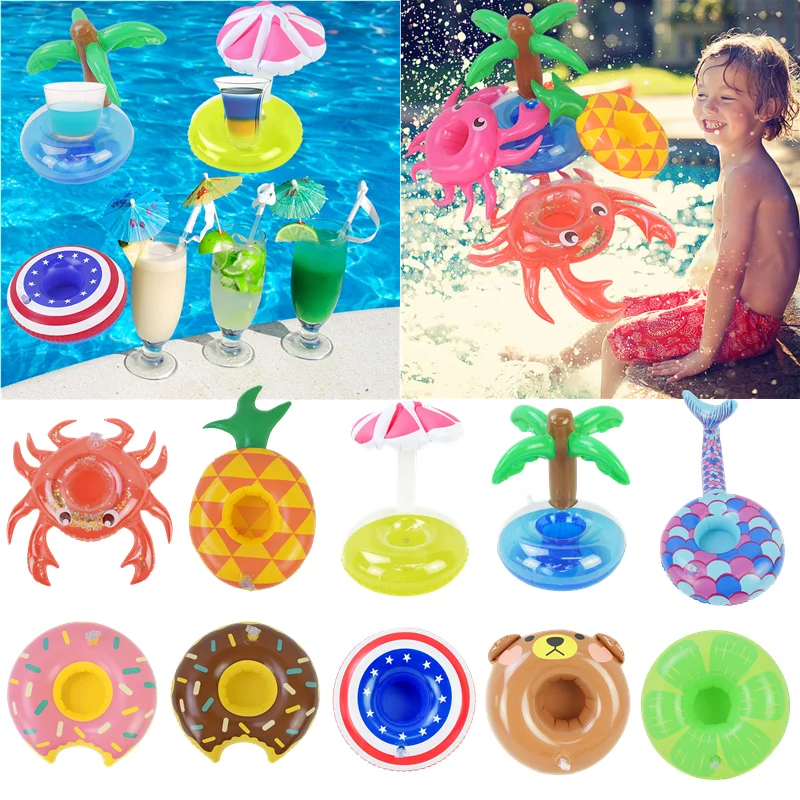 Inflatable Cups Holder Fruit Donuts Crabs Pattern Drink Holder Swimming Pool Float Coasters Summer Swimming Pool Party Supplies
Inflatable Cups Holder Fruit Donuts Crabs Pattern Drink Holder Swimming Pool Float Coasters Summer Swimming Pool Party Supplies