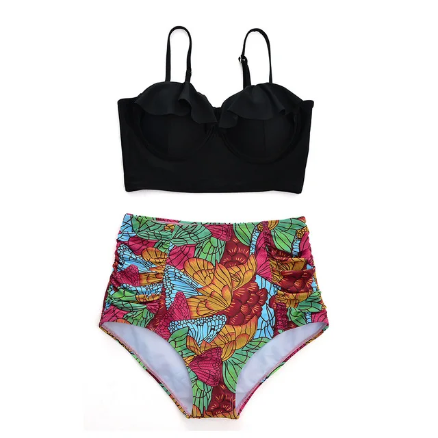 High Waist Bikini Set 2019 Biquini Plus Size Swimwear Women 3XL Print Swimsuit Bandage Bathing Swimming Suit Bikinis -8
High Waist Bikini Set 2019 Biquini Plus Size Swimwear Women 3XL Print Swimsuit Bandage Bathing Swimming Suit Bikinis -8