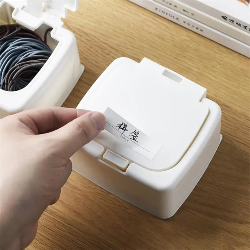 Portable Mini Pop-up Storage Box Plastic Office Desktop Storage Bucket Cotton Swab Box With Cover Cosmetic Cotton Organizer
Portable Mini Pop-up Storage Box Plastic Office Desktop Storage Bucket Cotton Swab Box With Cover Cosmetic Cotton Organizer