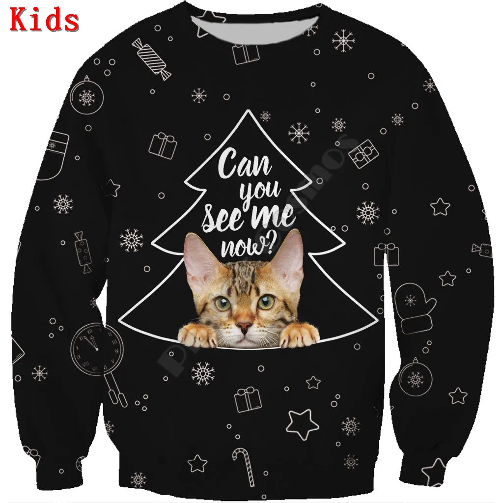 Autumn Winte Bengal Cat 3d printed Hoodies Pullover Boy For Girl Long Sleeve Shirts Kids Christmas Sweatshirt
Autumn Winte Bengal Cat 3d printed Hoodies Pullover Boy For Girl Long Sleeve Shirts Kids Christmas Sweatshirt