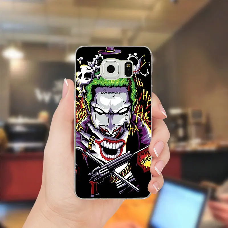 Джокер Джаред лето мягкий ТПУ чехол для телефона силиконовый Samsung Galaxy Note 2 3 4 5 8 S2 S3