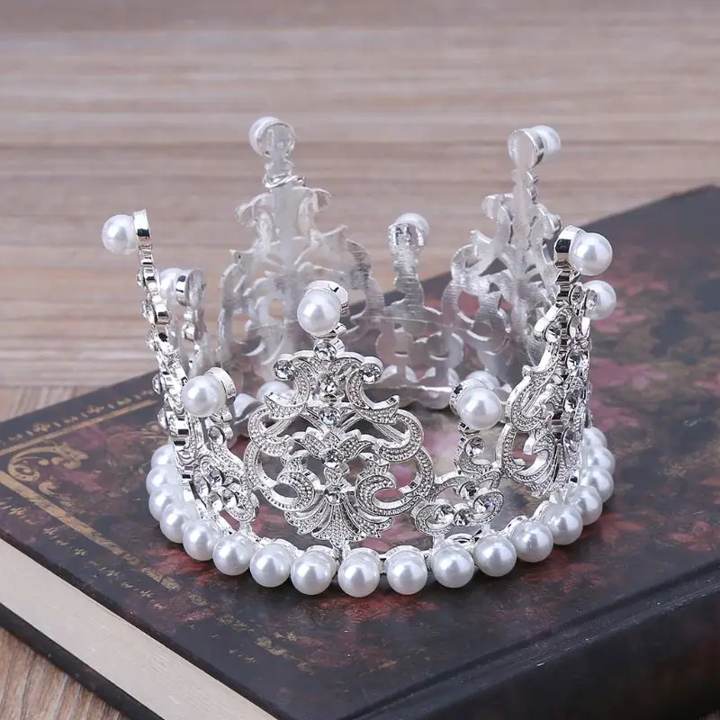 Baby Crown Photography Props Fashion Pearl Rhinestone Glitter Gold Silver Photo Birthday Party Decoration Girls Princess
Baby Crown Photography Props Fashion Pearl Rhinestone Glitter Gold Silver Photo Birthday Party Decoration Girls Princess