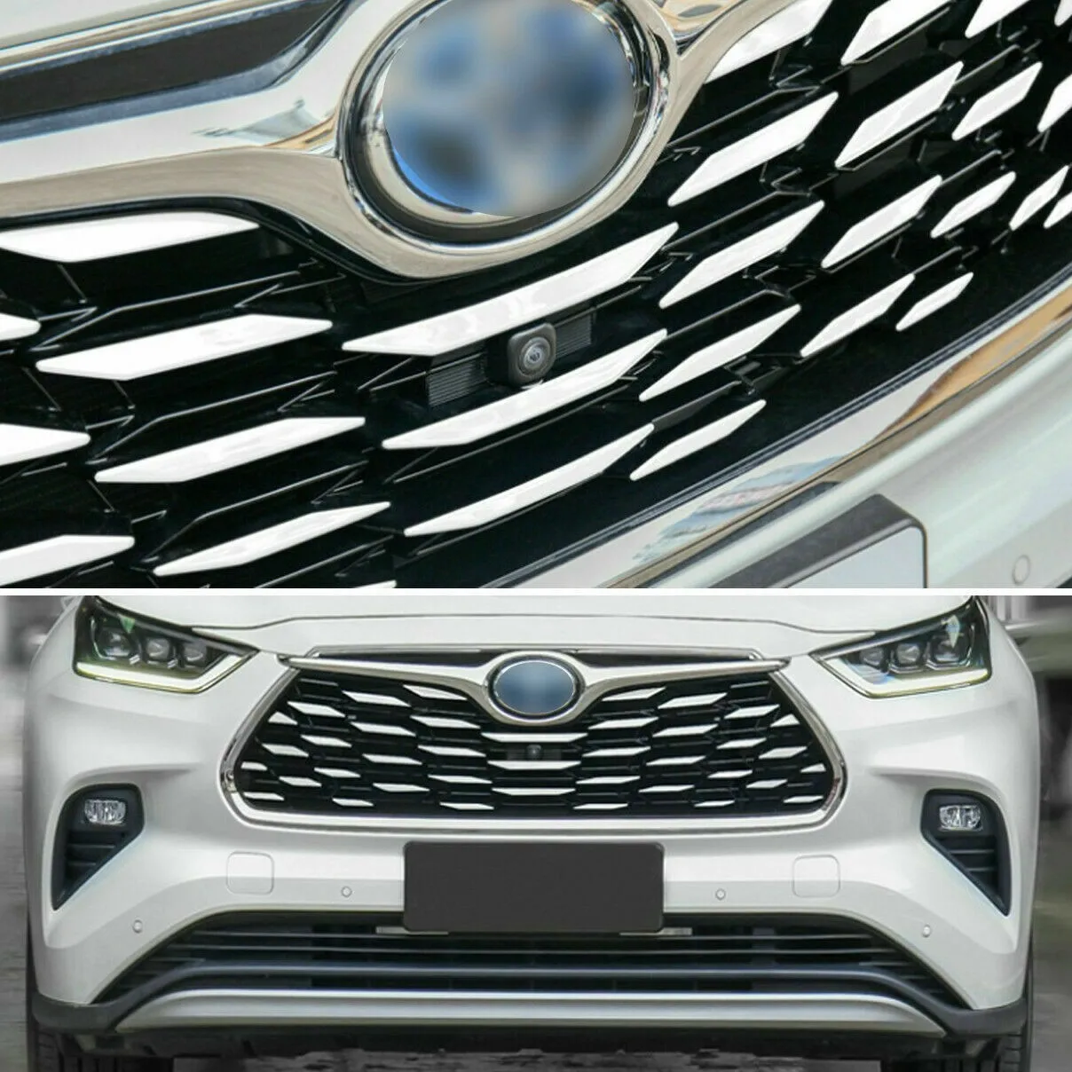Хромированная наклейка на передний бампер из нержавеющей стали для Toyota Highlander 2020-2022, удобная и простая в использовании отделка
Хромированная наклейка на передний бампер из нержавеющей стали для Toyota Highlander 2020-2022, удобная и простая в использовании отделка