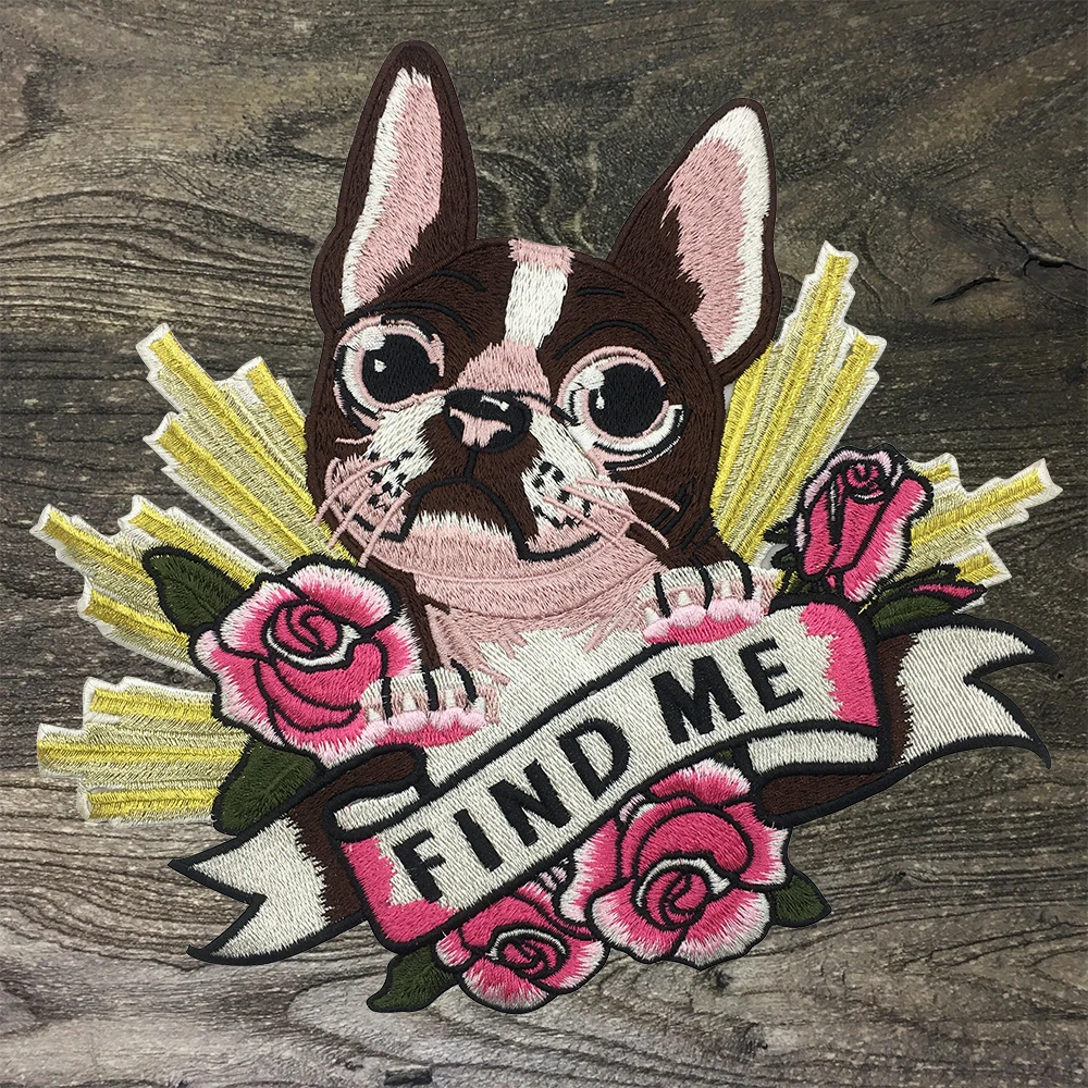 1 Pcs Cute Dog Embroidery Badges for Clothes Patchesdress Decoration Applique Fabrics Sewing Clothes Accessories
1 Pcs Cute Dog Embroidery Badges for Clothes Patchesdress Decoration Applique Fabrics Sewing Clothes Accessories
