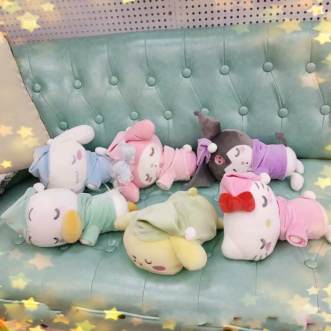 8 дюймовые японские Мультяшные Мягкие плюшевые куклы Sanrio Hello Kitty Cinnamoroll My Melody