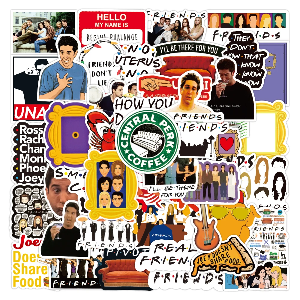 50PCS Friends 2 Broke Girls Movie TV Series Anime Stickers Luggage Stationery Skateboard Mobile Phone Waterproof Laptop Stickers
50PCS Friends 2 Broke Girls Movie TV Series Anime Stickers Luggage Stationery Skateboard Mobile Phone Waterproof Laptop Stickers