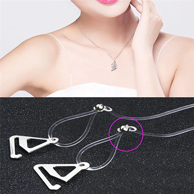 1 Pair Clear Bra Strap Silicone Bra Accessories Bra Shoulder Strap Women Adjustable Transparent Hook Invisible Straps For Ladies
1 Pair Clear Bra Strap Silicone Bra Accessories Bra Shoulder Strap Women Adjustable Transparent Hook Invisible Straps For Ladies