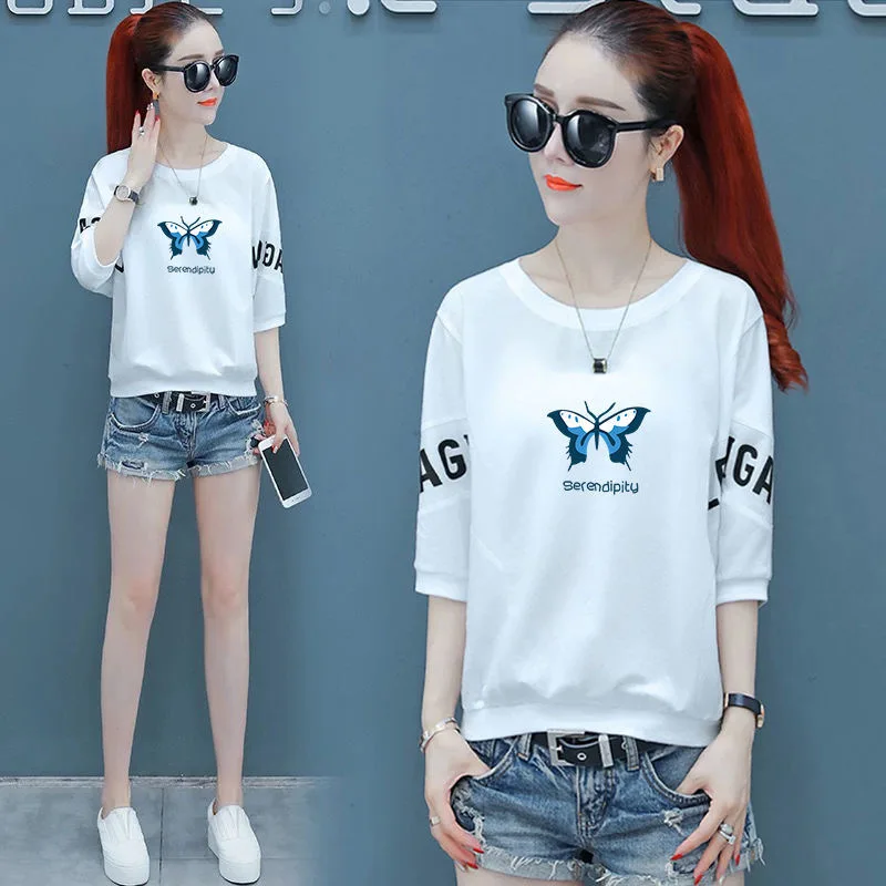 Summer 100% Cotton T Shirt Woman 2021 O Neck Short Sleeve Shirt Woman T-shirt Loose Korean Style Plus Size Women Shirts
Summer 100% Cotton T Shirt Woman 2021 O Neck Short Sleeve Shirt Woman T-shirt Loose Korean Style Plus Size Women Shirts