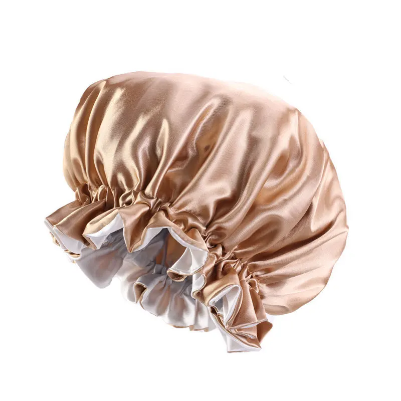 2021 Reversible Satin Bonnet Double Layer Adjustable Size Sleep Night Cap Head Cover Bonnet Hat for For Curly Springy Hair Black
2021 Reversible Satin Bonnet Double Layer Adjustable Size Sleep Night Cap Head Cover Bonnet Hat for For Curly Springy Hair Black