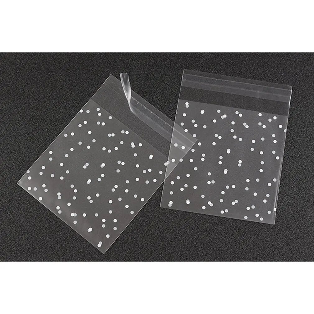 100Pcs Transparent Dots Plastic Bag Candy Cookie Gift Bags Packaging Bag Biscuit Candy Bag (Double-Sided 5 Silk)
100Pcs Transparent Dots Plastic Bag Candy Cookie Gift Bags Packaging Bag Biscuit Candy Bag (Double-Sided 5 Silk)