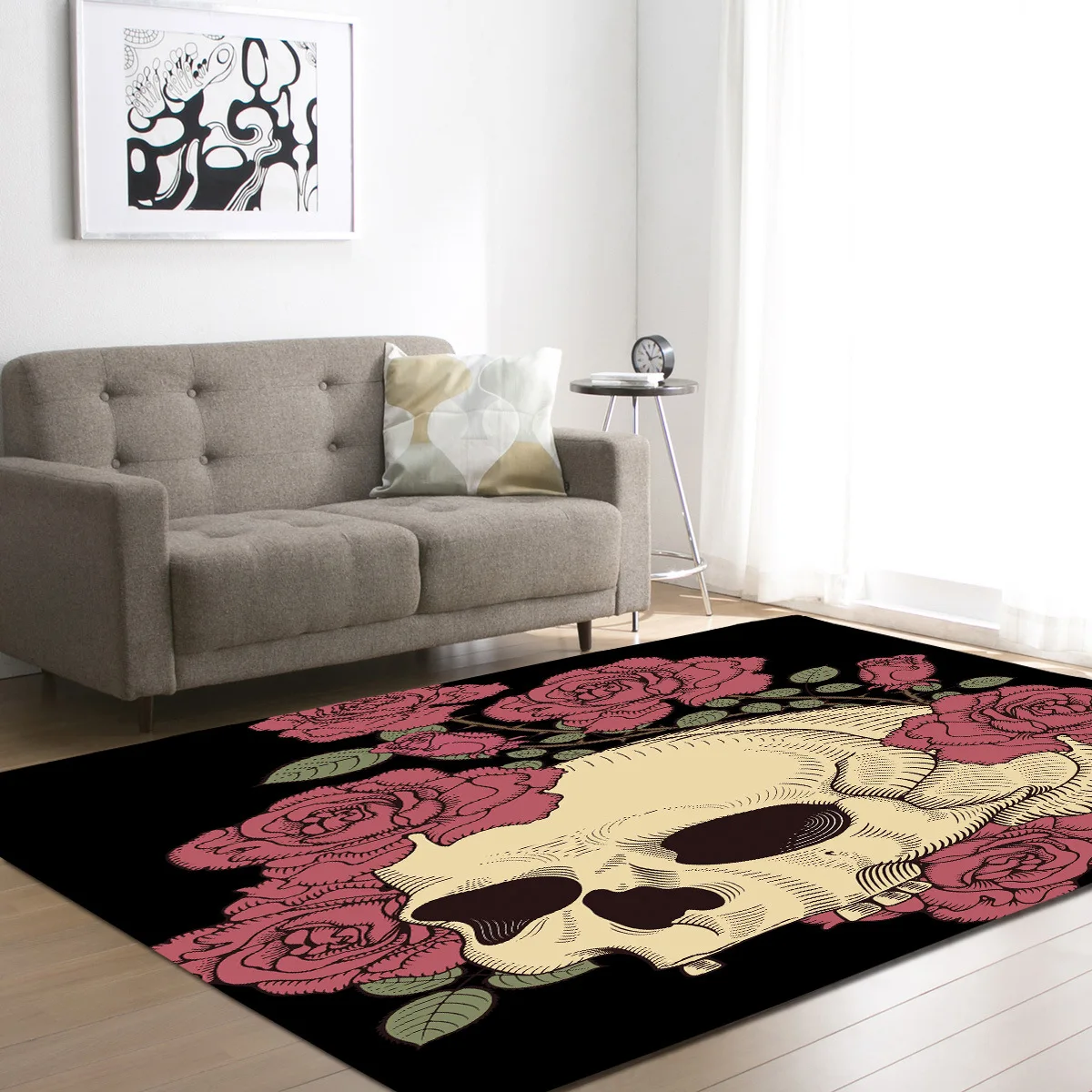 Halloween Party Decoration Rugs Creative Skull Carpets Boys Room Play Mat Flannel Area Rug Carpet for Living Room Home Decor
Halloween Party Decoration Rugs Creative Skull Carpets Boys Room Play Mat Flannel Area Rug Carpet for Living Room Home Decor