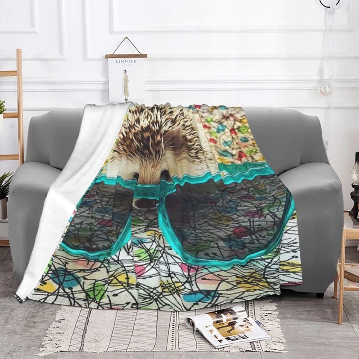 Hedgehog Blankets Flannel Autumn/Winter Cute Animal Skin Portable Soft Throw Blankets For Home Car Quilt
Hedgehog Blankets Flannel Autumn/Winter Cute Animal Skin Portable Soft Throw Blankets For Home Car Quilt