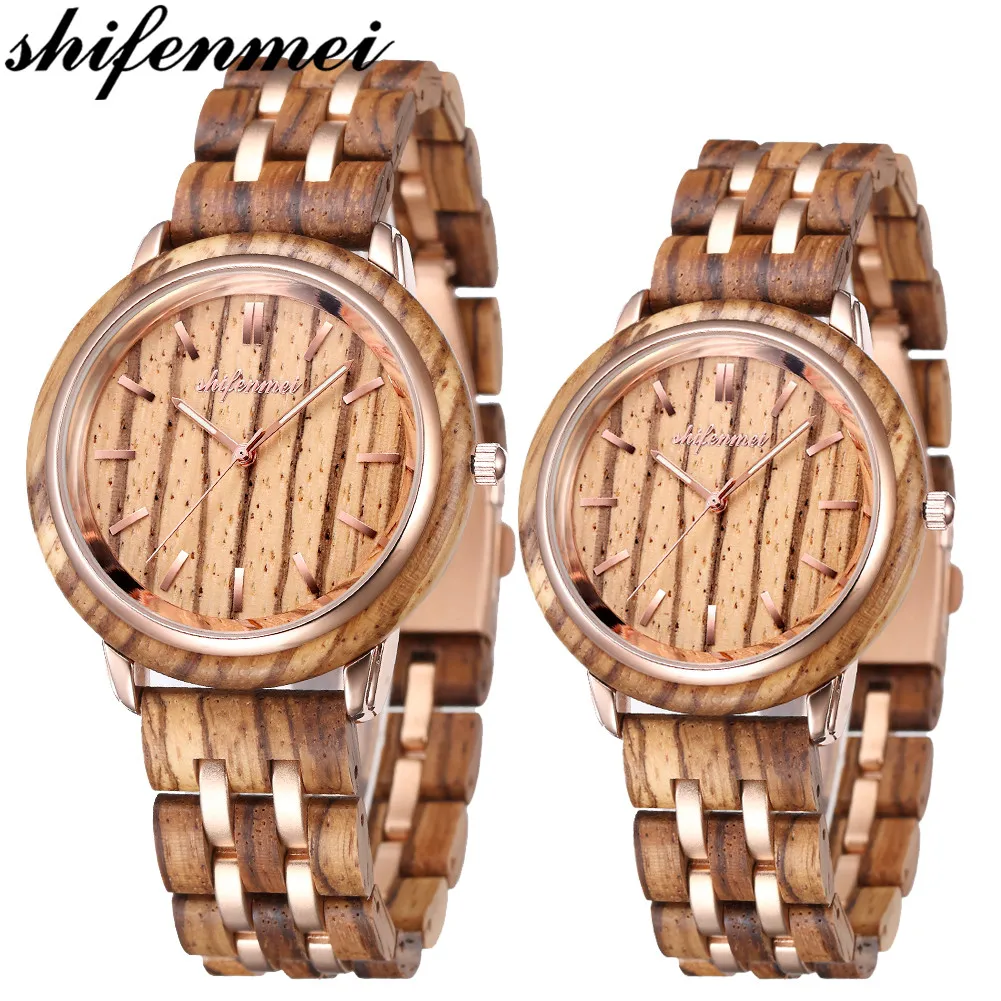 shifenmei Wood Watch Mens Fashion Wooden Women Dress Couple Watches for Lovers Luxury Clocks Gifts for Valentine's Day
shifenmei Wood Watch Mens Fashion Wooden Women Dress Couple Watches for Lovers Luxury Clocks Gifts for Valentine's Day