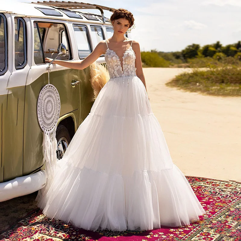 MNGRL New Simple Wedding Dress Backless Sleeveless Design Chiffon Lace Bride Dresses Princess Dress Plus Size Tailor-made
MNGRL New Simple Wedding Dress Backless Sleeveless Design Chiffon Lace Bride Dresses Princess Dress Plus Size Tailor-made
