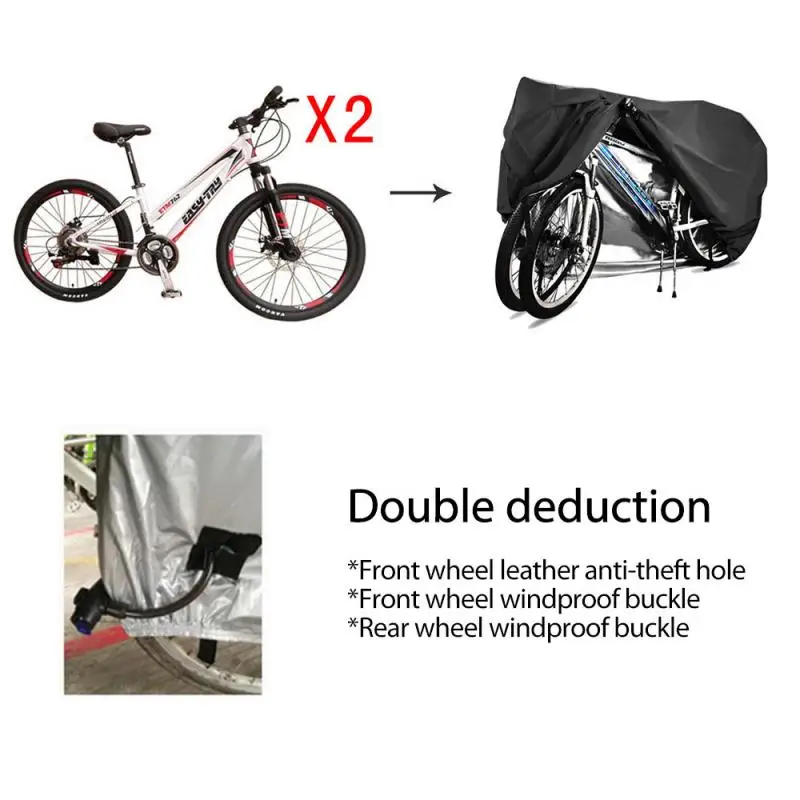 Bicycle Cover Rainproof Outdoor Protective Dustproof Bicycle Cover MTB Bicycle Riding Protector From Sun Bicycle Accessories
Bicycle Cover Rainproof Outdoor Protective Dustproof Bicycle Cover MTB Bicycle Riding Protector From Sun Bicycle Accessories