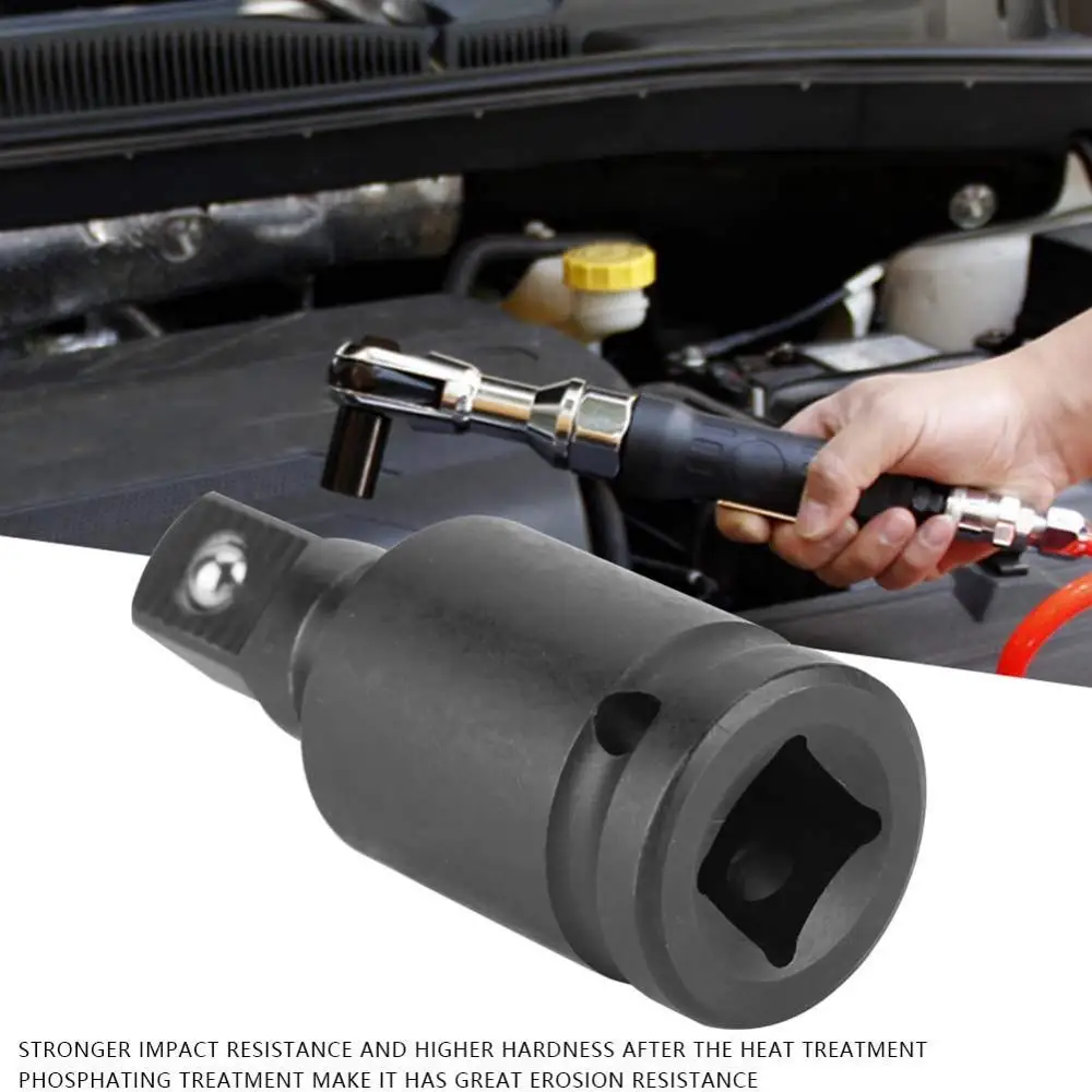 3Pcs 1/4" 3/8" 1/2" Air Wrench Universal Joint, CR-MO Steel Black 360 Drive Swivel Impact Socket Wrench Adapter
3Pcs 1/4" 3/8" 1/2" Air Wrench Universal Joint, CR-MO Steel Black 360 Drive Swivel Impact Socket Wrench Adapter